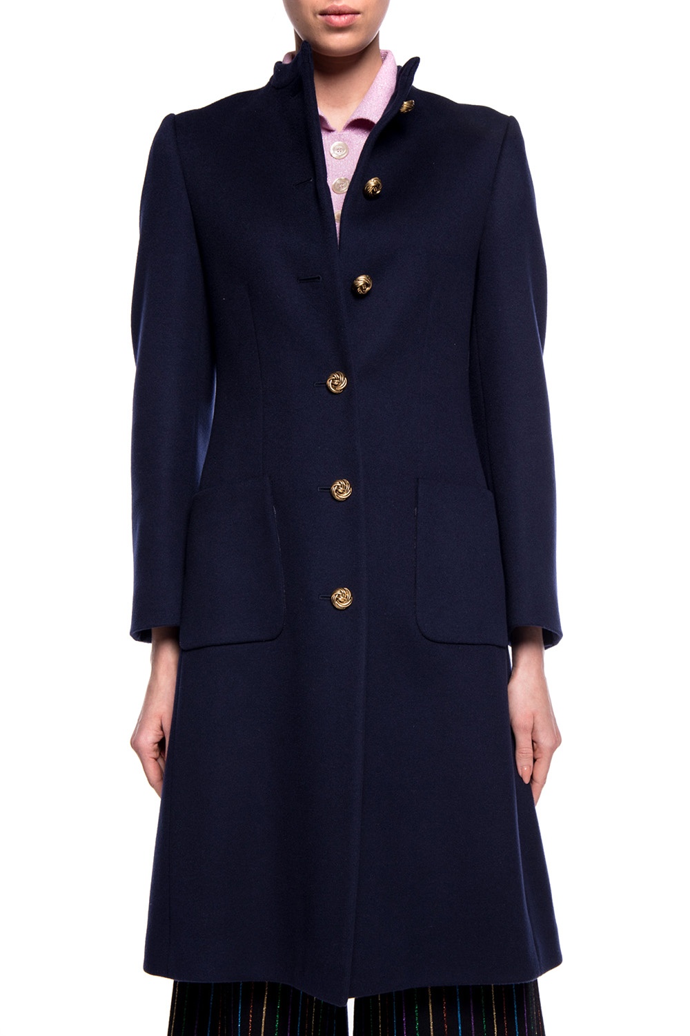 Gucci navy sales coat